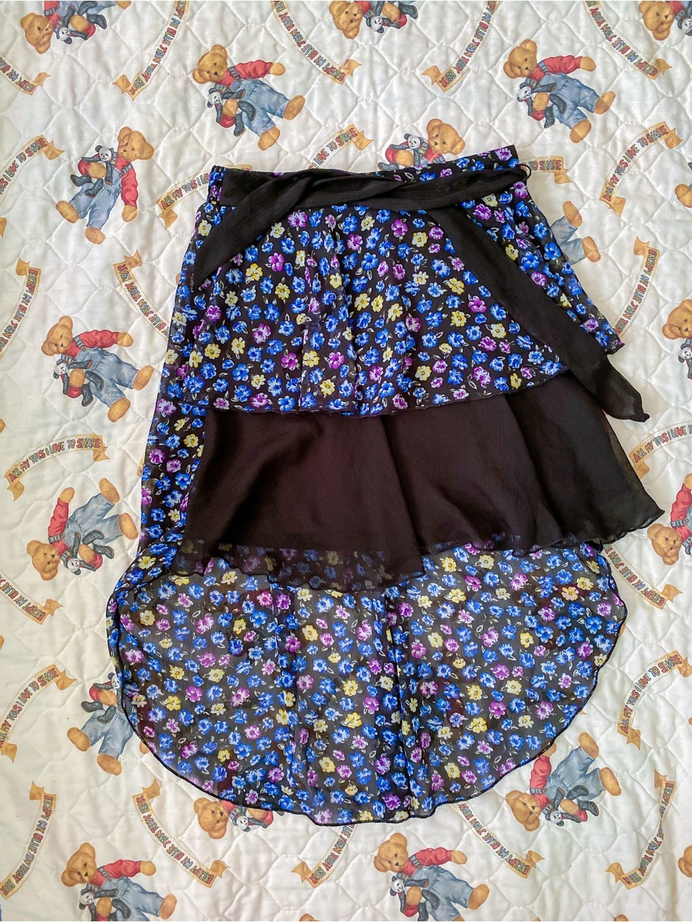 D-Signed by Disney Descendants High Low Floral Skirt